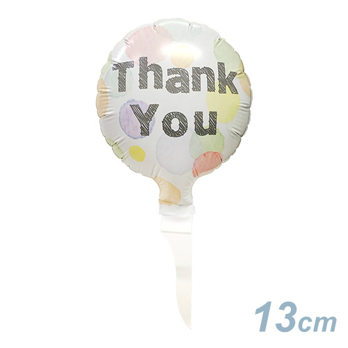 �ԥ奢���åȥХ롼��13cm��THANK YOU���ѥ��ƥ��F�������աˡ�SAG05603