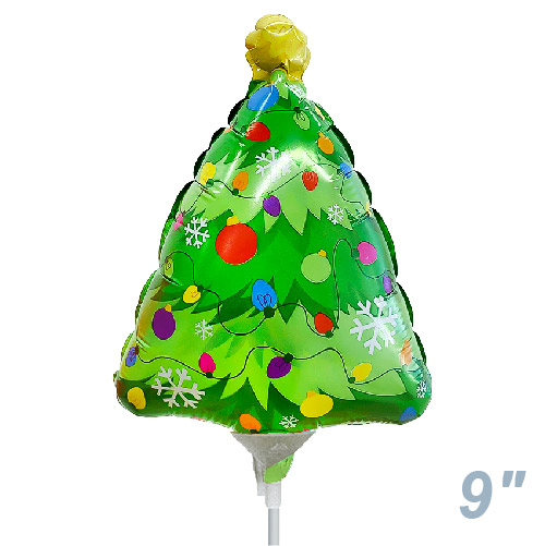 クリスマス バルーン グリーン CTI9インチ グリーンクリスマスツリー CTI424275