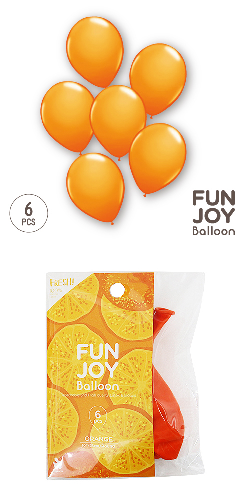 �����䢣FUNJOY Balloon 25cm�ݷ������6������FJB24275