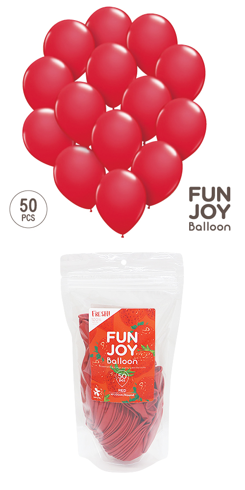 �����䢣FUNJOY Balloon 25cm�ݷ���å�50������FJB24796