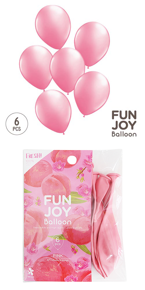 �����䢣FUNJOY Balloon 25cm�ݷ��ԥ�6������FJB24818