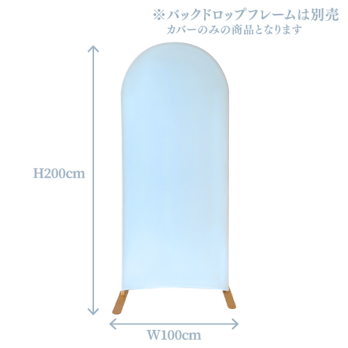 �Хå��ɥ��åץ��С�200��100���饤�ȥ֥롼 KIS27122